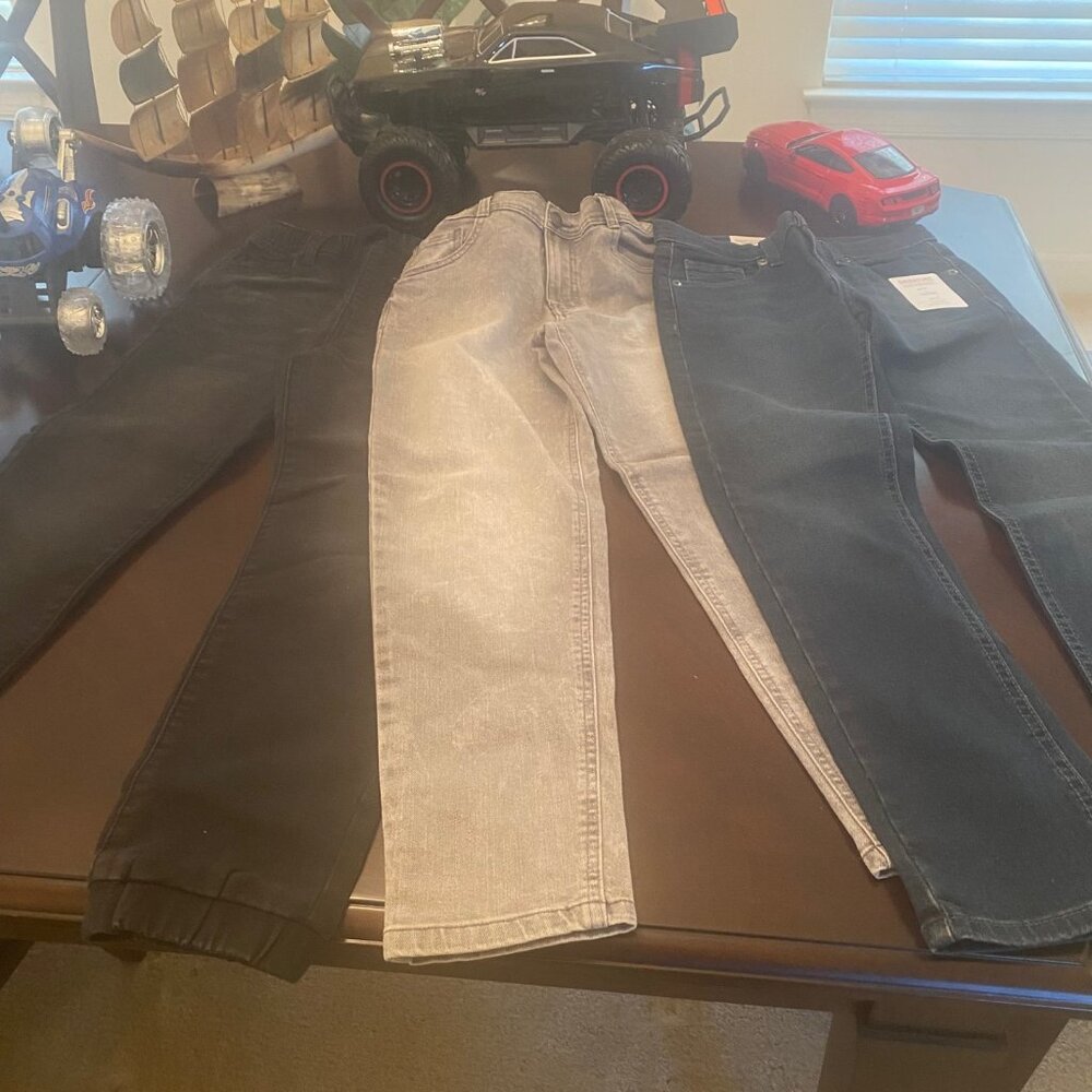 Boys size 10 Jeans Bundle - Blue, Black & Grey - Perfect for the closet!
